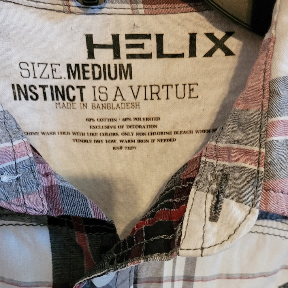 Helix button down top - Picture 3 of 4